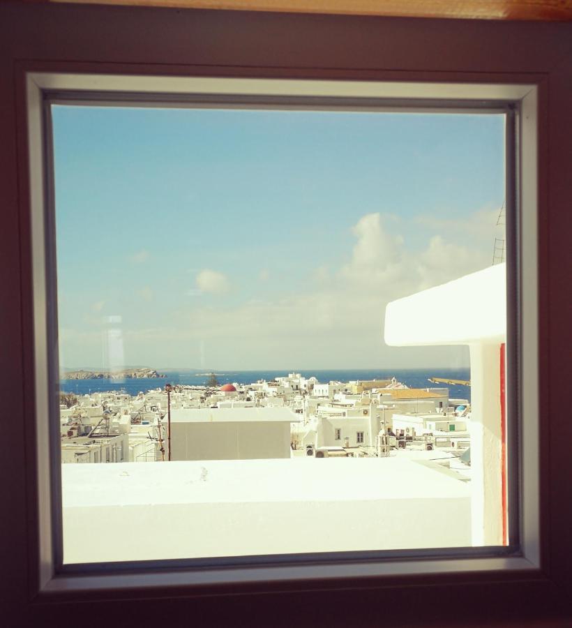 Bright & Relaxing Loft With Attic Room In The Heart Of Mykonos City Mykonos Town Екстериор снимка