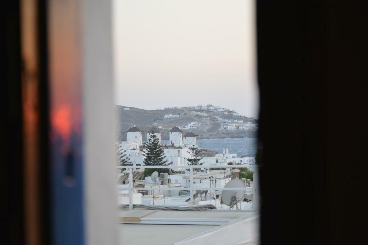 Bright & Relaxing Loft With Attic Room In The Heart Of Mykonos City Mykonos Town Екстериор снимка